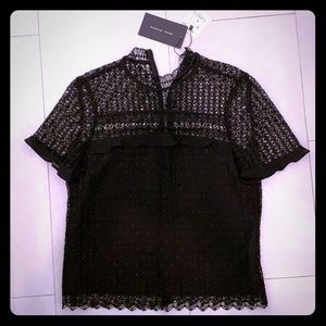 Zara Woman black blouse